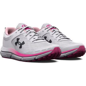 'Under Armour' Women's Charged Assert 10 - White / Rebel Pink / Black