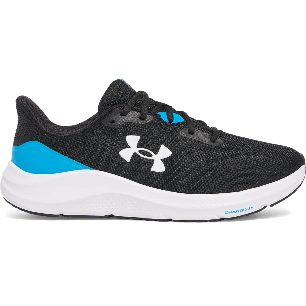 'Under Armour' Men's Pursuit 4 Running - Black / Electric Blue