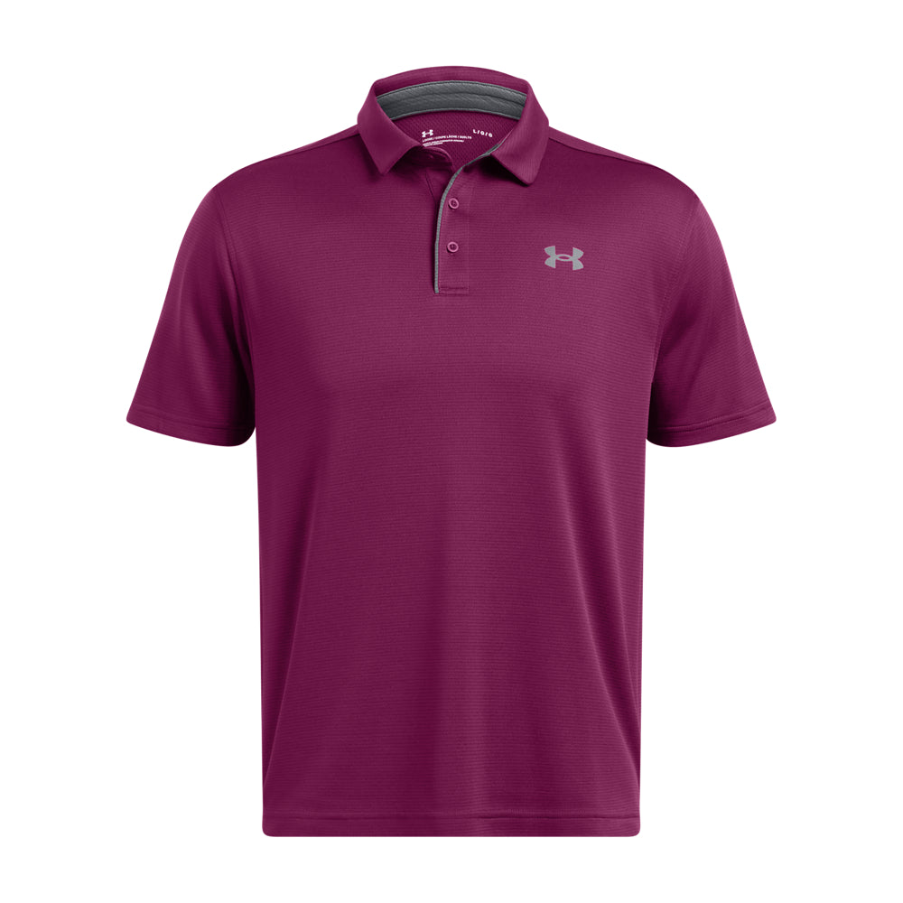 'Under Armour' Men's Tech Polo - Purple Gemini