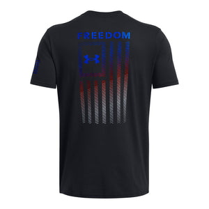 'Under Armour' Men's Freedom Flag Gradien - Black