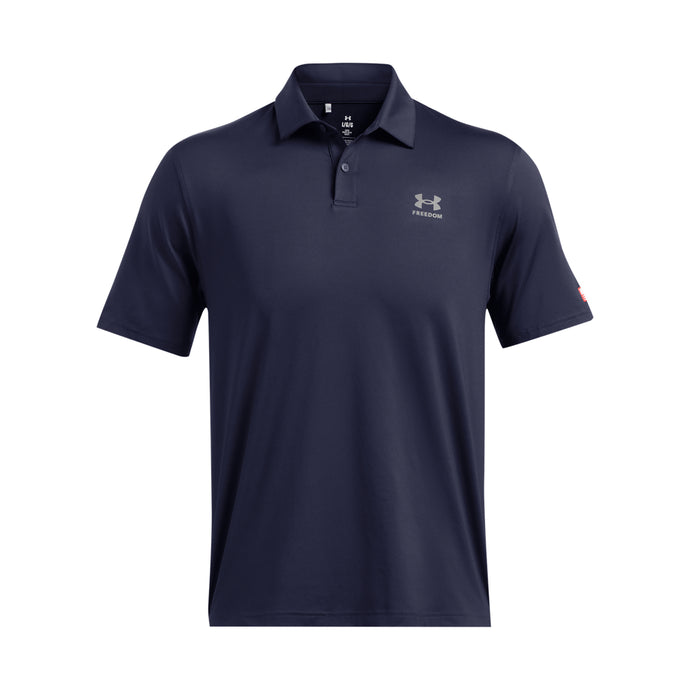 'Under Armour' Men's T2G Freedom Polo - Midnight Navy