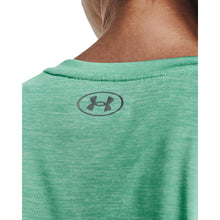 'Under Armour' Women's Tech™ Twist T-Shirt - Green Breeze / White