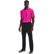 'Under Armour' Men's Tee To Green Polo - Rebel Pink