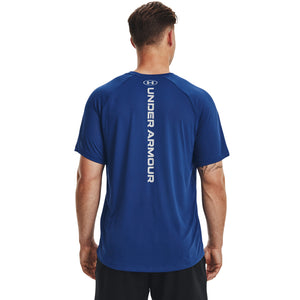 'Under Armour' Men's Tech™ Reflective T-Shirt - Blue Mirage