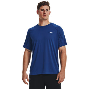 'Under Armour' Men's Tech™ Reflective T-Shirt - Blue Mirage