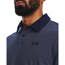 'Under Armour' Men's T2G Printed Polo - Midnight Navy