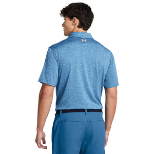 'Under Armour' Men's Playoff 3.0 Polo - Photon Blue / Nova Orange / Midnight Navy