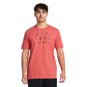 'Under Armour' Men's Freedom Hook T-Shirt - Coho / Sedona Red
