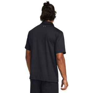 'Under Armour' Men's T2G Printed Polo - Black