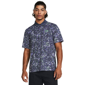 'Under Armour' Men's T2G Printed Polo - Downpour Gray