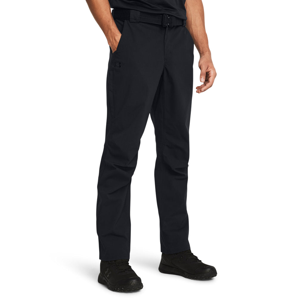 'Under Armour' Men's Tactical Elite Flat Front Pants - Black