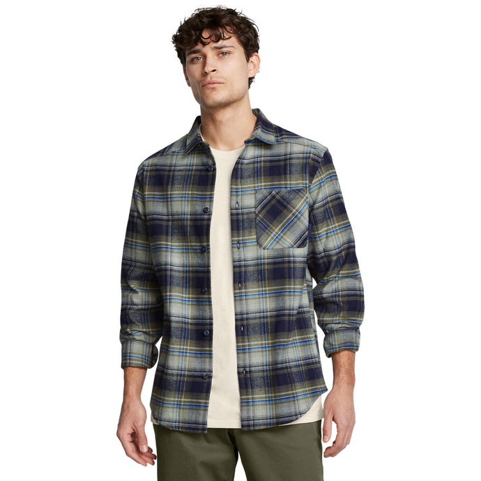 'Under Armour' Men's Expanse Flannel Shirt - Midnight Navy