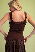 'Easel' Women's Tank Top - Brown