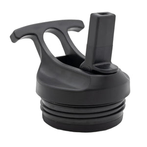 'Wyld Gear' Insulated Stainless Steel Mag Bottle Straw Lid - Black