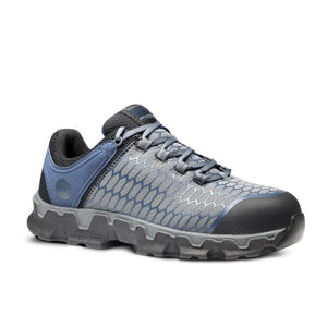 'Timberland Pro' Men's Powertrain Sport EH Alloy Toe Sneaker - Grey / Navy