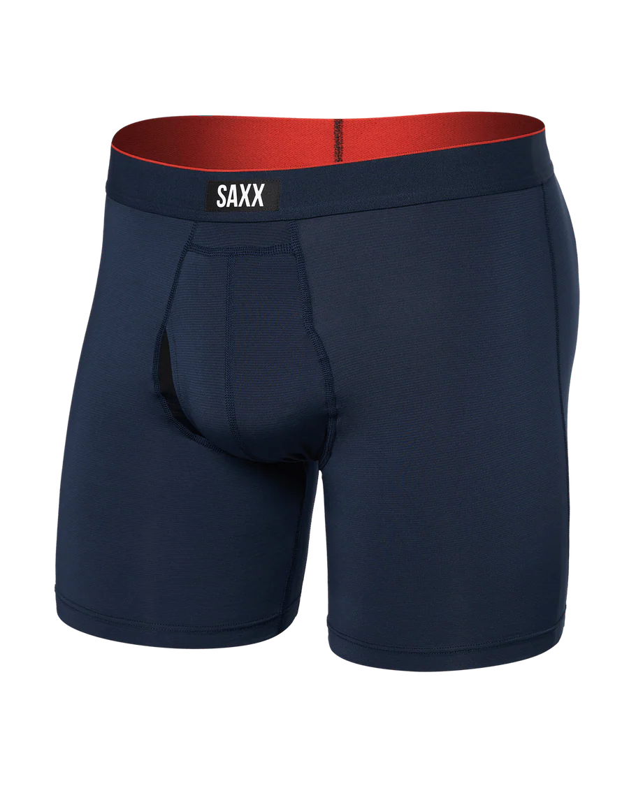 'Saxx' Men's Multi Sport Mesh Boxer Briefs - Navy