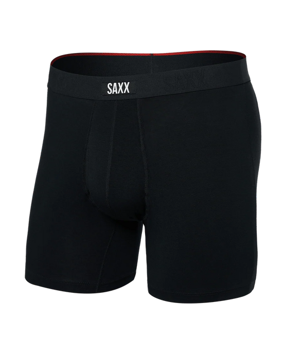 'Saxx' Men's Vibe Xtra Soft Boxer Briefs - Black