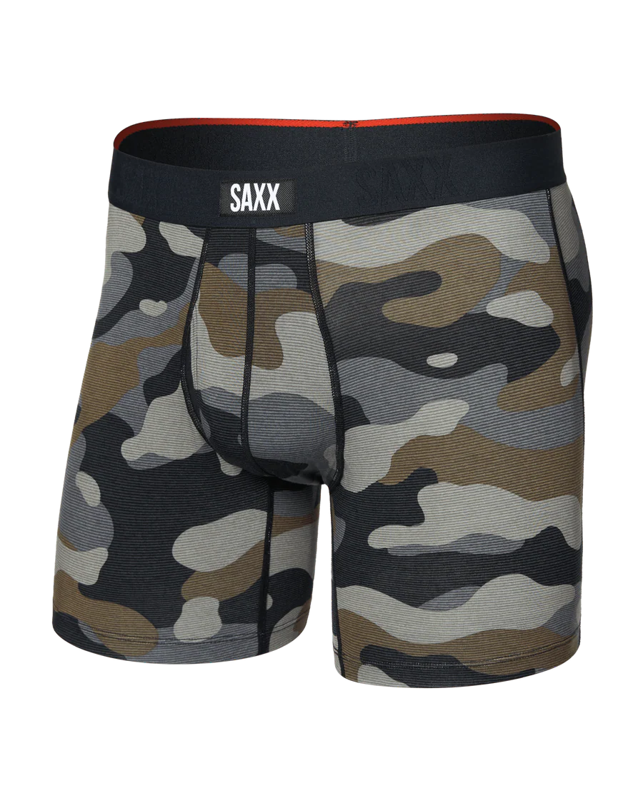 'Saxx' Men's Vibe Xtra Soft Boxer Briefs - Dunk Tank Camo Multi