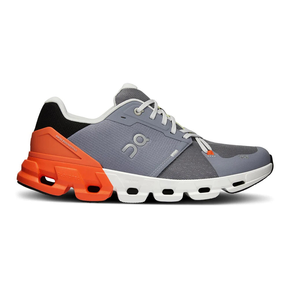 'On Running' Men's Cloudflyer 4 - Fossil / Flame