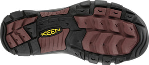 'Keen Outdoor' Men's Brixen Low 200GR WP Slip On - Slate Black / Madder Brown