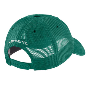 'Carhartt' Men's Adjustable Canvas Mesh-Back Cap - Cadmium Green