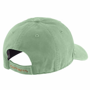 'Carhartt' Men's Adjustable Canvas Cap - Soft Green
