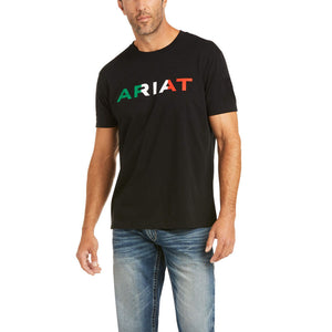 'Ariat' Men's Viva Mexico T-shirt - Black