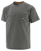 'Caterpillar' Men's Industry Leader Pocket T-Shirt - Dark Heather Gray