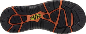 'Keen Utility' Men's Braddock Low Steel Toe - Black / Grey / Orange