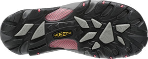 'Keen Utility' Women's Flint Low EH Steel Toe - Magnet Grey / Rose Pink