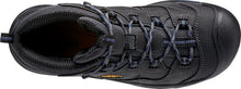 'Keen Utility' Men's Braddock Mid EH WP Soft Toe - Black / Grey / Blue