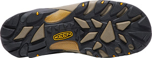 'Keen Utility' Men's Lansing Mid WP Steel Toe Hiker - Raven Black / Tawny Olive