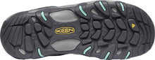 'Keen Outdoor' Women's Steens WP Leather Mid Hiker - Steel Grey / Ocean Wave