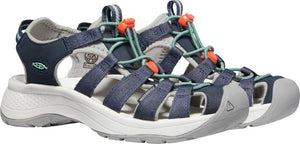 'Keen Outdoor' Women's Astoria West Sandal - Navy / Beveled Glass