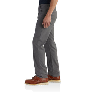 'Carhartt' Men's Rugged Flex® Flex Relaxed Canvas 5-Pocket Pant - Gravel