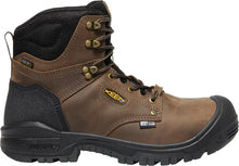 'Keen Utility' Men's 6" Independence EH WP Comp Toe - Dark Earth / Black