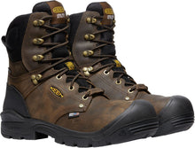 'Keen Utility' Men's 8" Independence EH WP Comp Toe - Dark Earth / Black