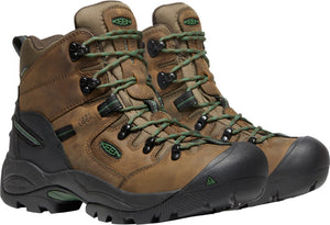 'Keen Utility' Men's 6" Pittsburgh Energy EH WP Soft Toe - Cascade Brown / Greener Pastures