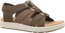 'Keen Outdoor' Women's Elle Mixed Strap Sandal - Toasted Coconut / Birch