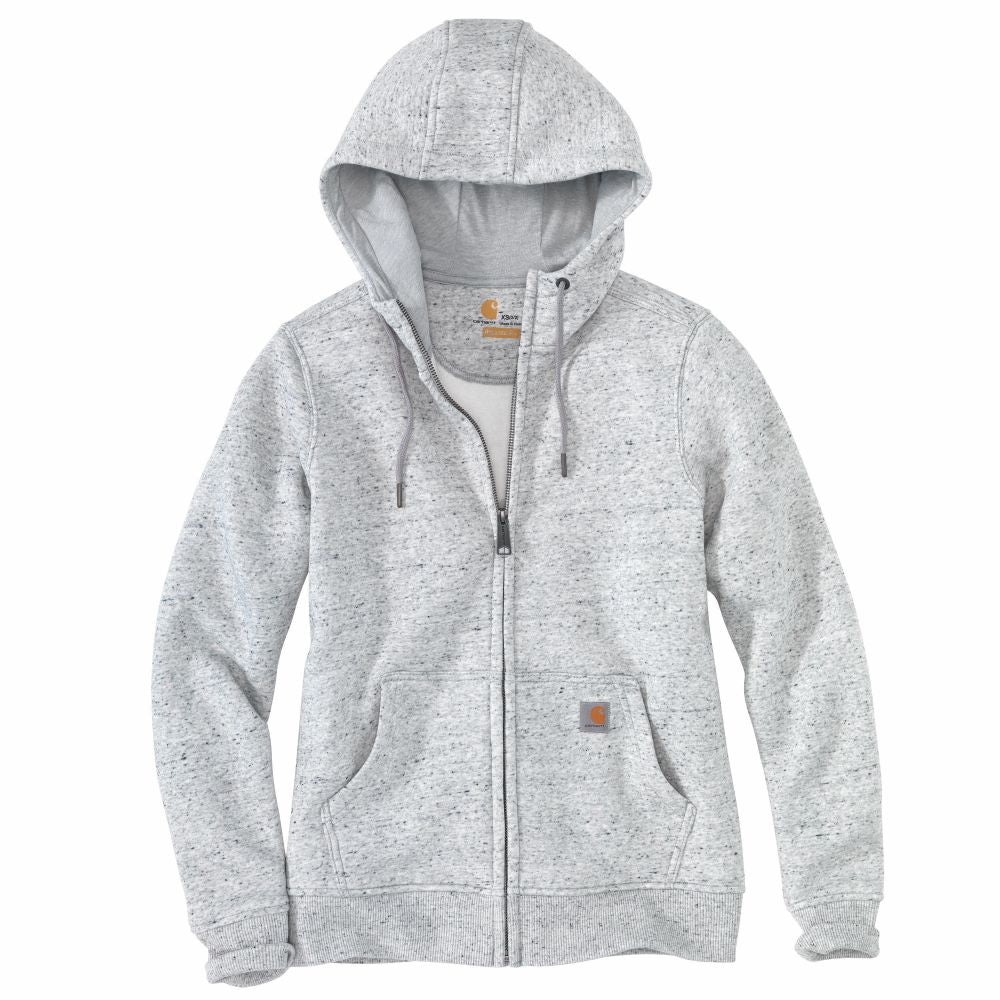 Carhartt Women s Clarksburg Full Zip Hoodie Asphalt Heather