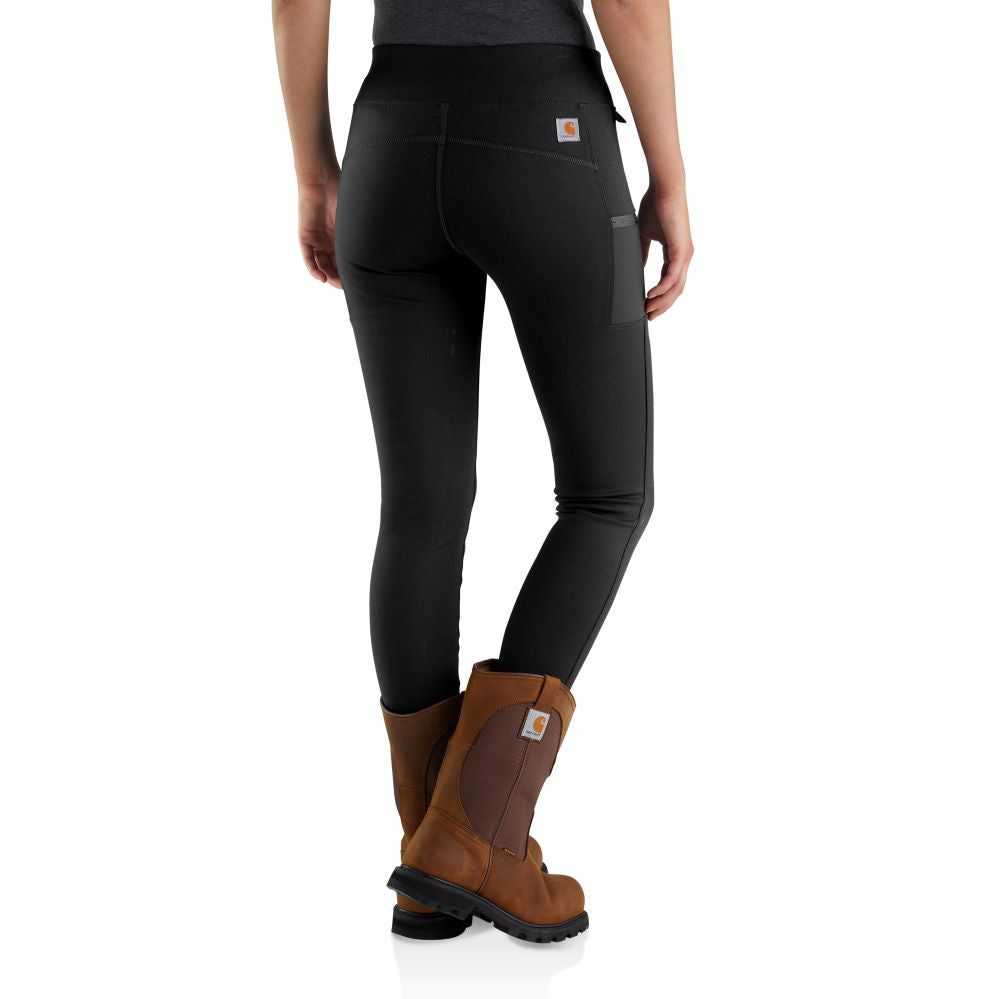 Carhartt Women's Force Fitted Midweight Utility Legging - Black
