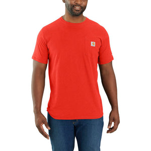 'Carhartt' Men's Force® Relaxed Fit Midweight Pocket T-Shirt - Currant Heather