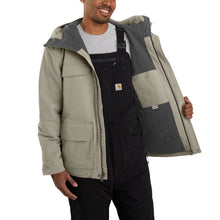 'Carhartt' Men's Super Dux™ Relaxed Fit Insulated Traditional Coat-Level 4 Extreme Warmth Rating - Greige