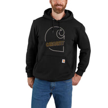 'Carhartt' Men's Loose Fit Midweight Graphic Sweatshirt - Black