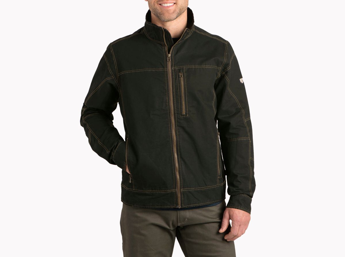 'Kuhl' Men's Burr™ Jacket - Dark Brown Espresso