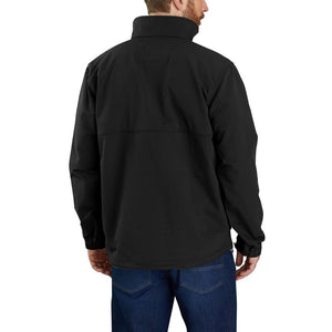 'Carhartt' Men's Super Dux™ Relaxed Fit Lightweight Mock Neck Jacket-Level 1 Warm Rating - Black