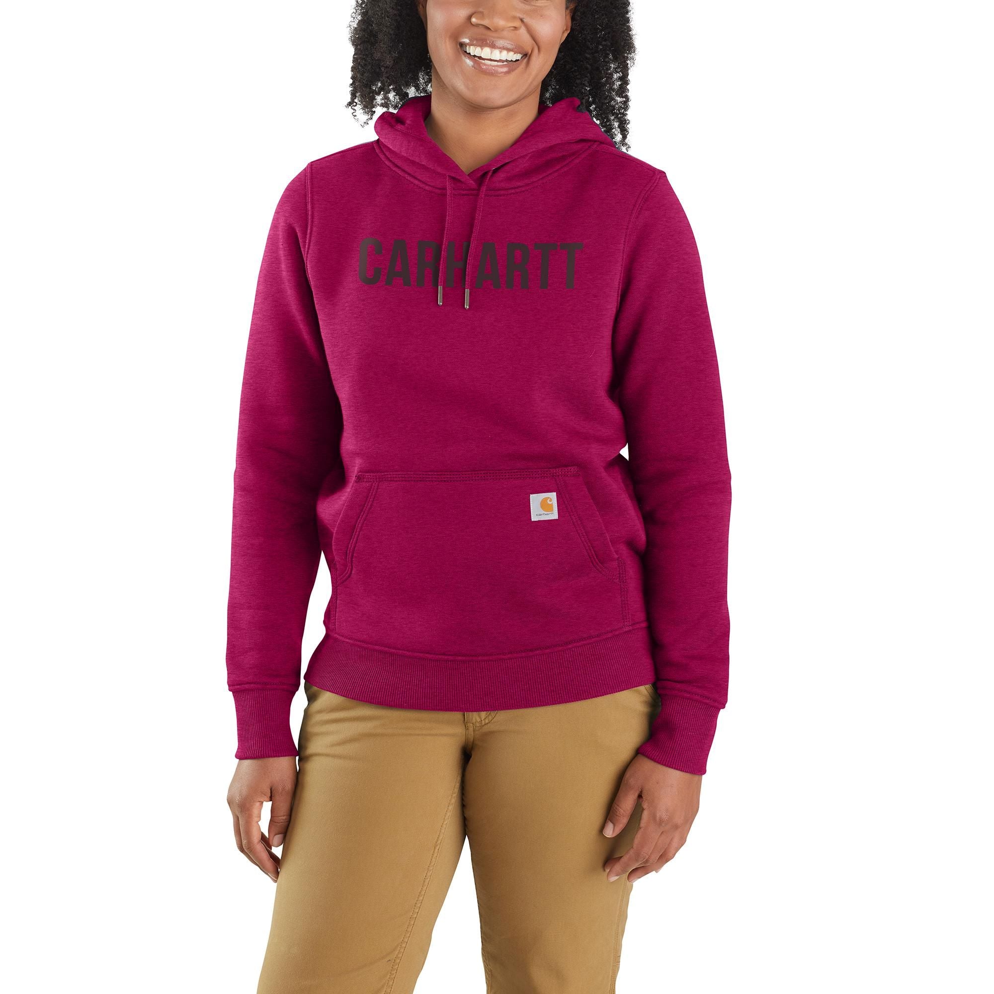 Carhartt Relaxed Fit Midweight Graphic Sleeve Sweatshirt for Women