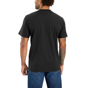 'Carhartt' Men's Relaxed Fit Heavyweight Graphic T-Shirt - Black