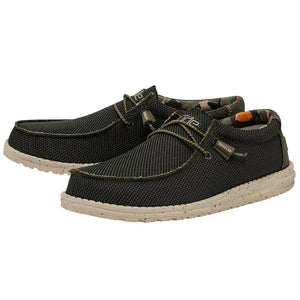 Mens Hey Dude Wally Eco Funk in Stone – Lucky Shoes