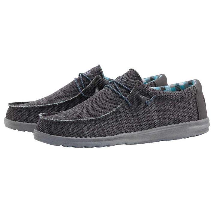 Hey Dude' Men's Wally Sox - Charcoal – Trav's Outfitter